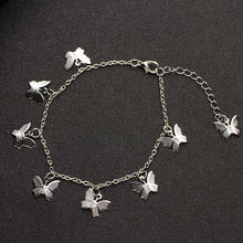 Load image into Gallery viewer, Bohemian Silver Color Anklet Bracelet On The Leg Fashion Heart Female Anklets Barefoot For Women Leg Chain Beach Foot Jewel
