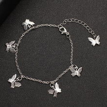 Load image into Gallery viewer, Bohemian Silver Color Anklet Bracelet On The Leg Fashion Heart Female Anklets Barefoot For Women Leg Chain Beach Foot Jewel
