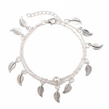 Load image into Gallery viewer, Bohemian Silver Color Anklet Bracelet On The Leg Fashion Heart Female Anklets Barefoot For Women Leg Chain Beach Foot Jewel
