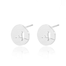 Load image into Gallery viewer, Cute Hollow Bird On A Branch Studs Earring Round Shape Pendant Lovely Animal Anime Earring For Women Girls Fashion Jewelry Gift
