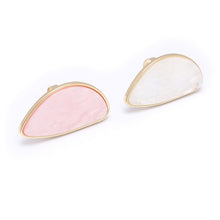 Load image into Gallery viewer, Fashion woman rings acetate plate The adjustable ring oval acrylic resin geometry rings Trendy Geometric Wedding bands rings
