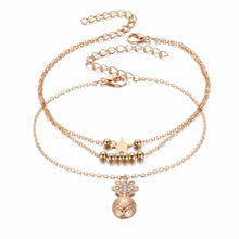 Load image into Gallery viewer, Simple Heart Female Anklets Barefoot Crochet Sandals Foot Jewelry Leg New Anklets On Foot Ankle Bracelets For Women Leg Chain
