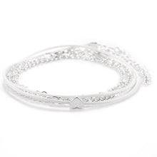 Load image into Gallery viewer, Bohemian Silver Color Anklet Bracelet On The Leg Fashion Heart Female Anklets Barefoot For Women Leg Chain Beach Foot Jewel
