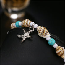 Load image into Gallery viewer, New Shell Beads Starfish Anklets for Women Beach Anklet Leg Bracelet Handmade Bohemian Foot Chain Boho Jewelry Sandals Gift
