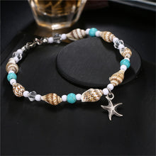 Load image into Gallery viewer, New Shell Beads Starfish Anklets for Women Beach Anklet Leg Bracelet Handmade Bohemian Foot Chain Boho Jewelry Sandals Gift

