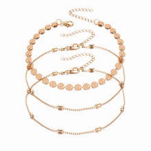 Load image into Gallery viewer, Simple Heart Female Anklets Barefoot Crochet Sandals Foot Jewelry Leg New Anklets On Foot Ankle Bracelets For Women Leg Chain
