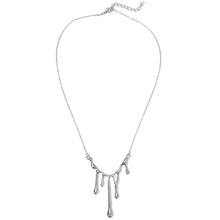 Load image into Gallery viewer, European and American retro portrait of exaggerated thick chain necklace double personality chain hip-hop neck chain short colla
