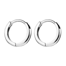 Load image into Gallery viewer, 2PCS Stainless Steel Minimal Hoop Earrings Crystal Zirconia Small Huggie Thin Cartilage Earring Helix Tragus Piercing Jewelry
