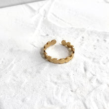 Load image into Gallery viewer, Peri&#39;sBox Gold/Silver Color Linked Circle Rings Round Geometric Rings for Women Minimalist Stacking Rings Adjustable 2020 Trendy
