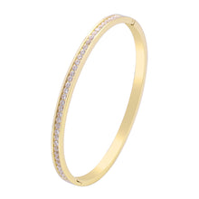 Load image into Gallery viewer, Fashion Punk Gold Color Bangles for Women Men Trendy Stainless Steel Metal Bracelets Bohemian Jewelry Accessories Gift Wholesale
