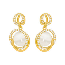 Load image into Gallery viewer, Simple Stud Earrings Small 2023 New Korean Rhinestone Opal Ladies Geometric Delicate Elegant Fashion Stud Jewelry
