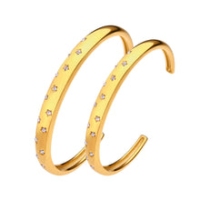 Load image into Gallery viewer, Fashion Punk Gold Color Bangles for Women Men Trendy Stainless Steel Metal Bracelets Bohemian Jewelry Accessories Gift Wholesale
