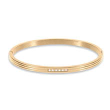 Load image into Gallery viewer, Fashion Punk Gold Color Bangles for Women Men Trendy Stainless Steel Metal Bracelets Bohemian Jewelry Accessories Gift Wholesale
